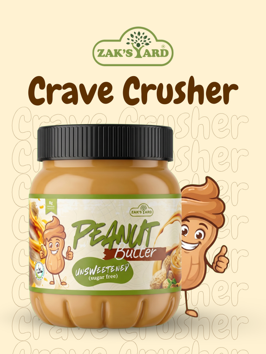 Zak's Yard Natural Unsweetened Peanut Butter