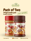 Natural Peanut Butter Creamy 340g + Chocolate Peanut Butter 340g