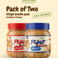 Natural Peanut Creamy 510 Gm + Natural Peanut Butter Crunchy 510 Gm (Free Delivery)