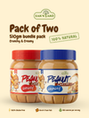 Natural Peanut Creamy 510 Gm + Natural Peanut Butter Crunchy 510 Gm (Free Delivery)