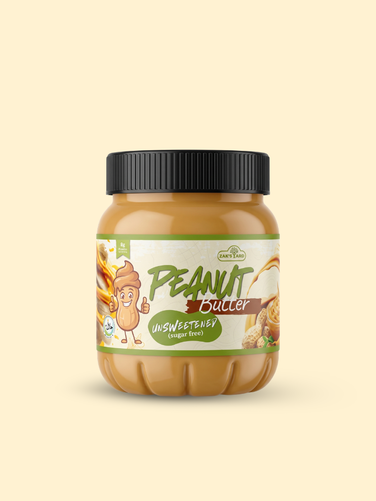 Zak's Yard Natural Unsweetened Peanut Butter