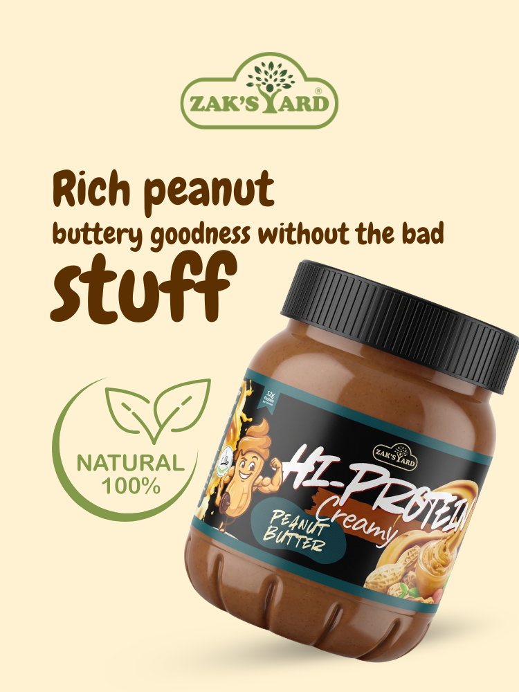 Zak's Yard Hi-Protein Peanut Butter