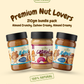 Almond Creamy + Almond Crunchy + Cashew Creamy