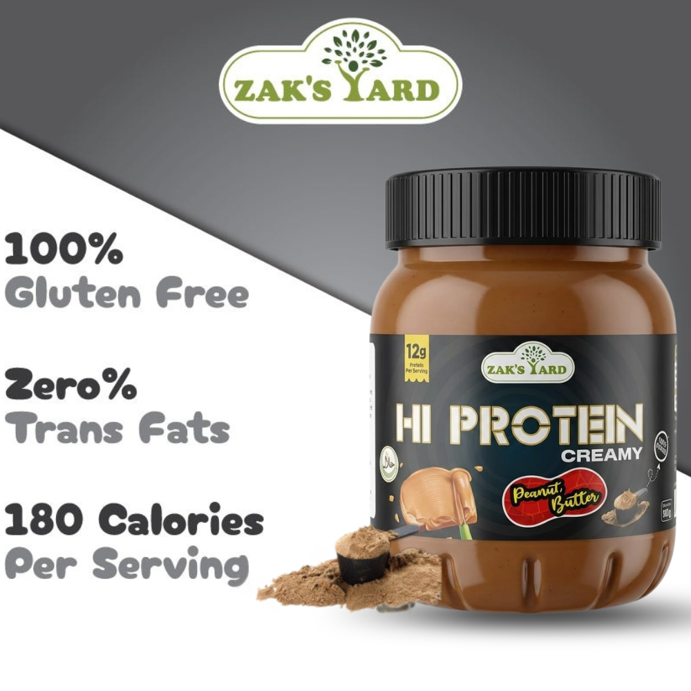 Hi-Protein Peanut Butter Creamy 510 Gm + Chocolate Peanut Butter 510 Gm
