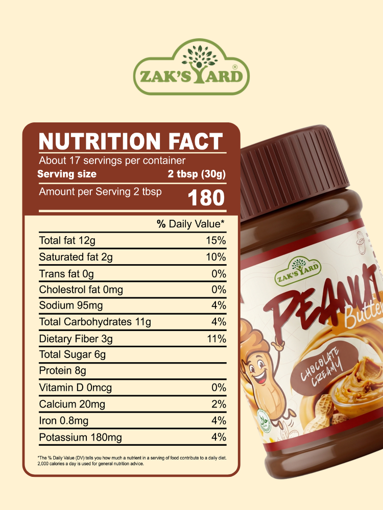 Zak's Yard Chocolate Peanut Butter