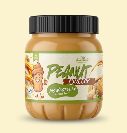 Zak's Yard Natural Unsweetened Peanut Butter