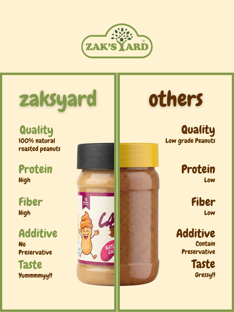 Zak's Yard Organic Cashew Butter