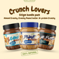 Natural Crunchy + Almond Crunchy + Chocolate PB