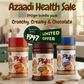 Zak's Yard Azadi Deal | Creamy + Crunchy + Chocolate Peanut  Butter 340g Each