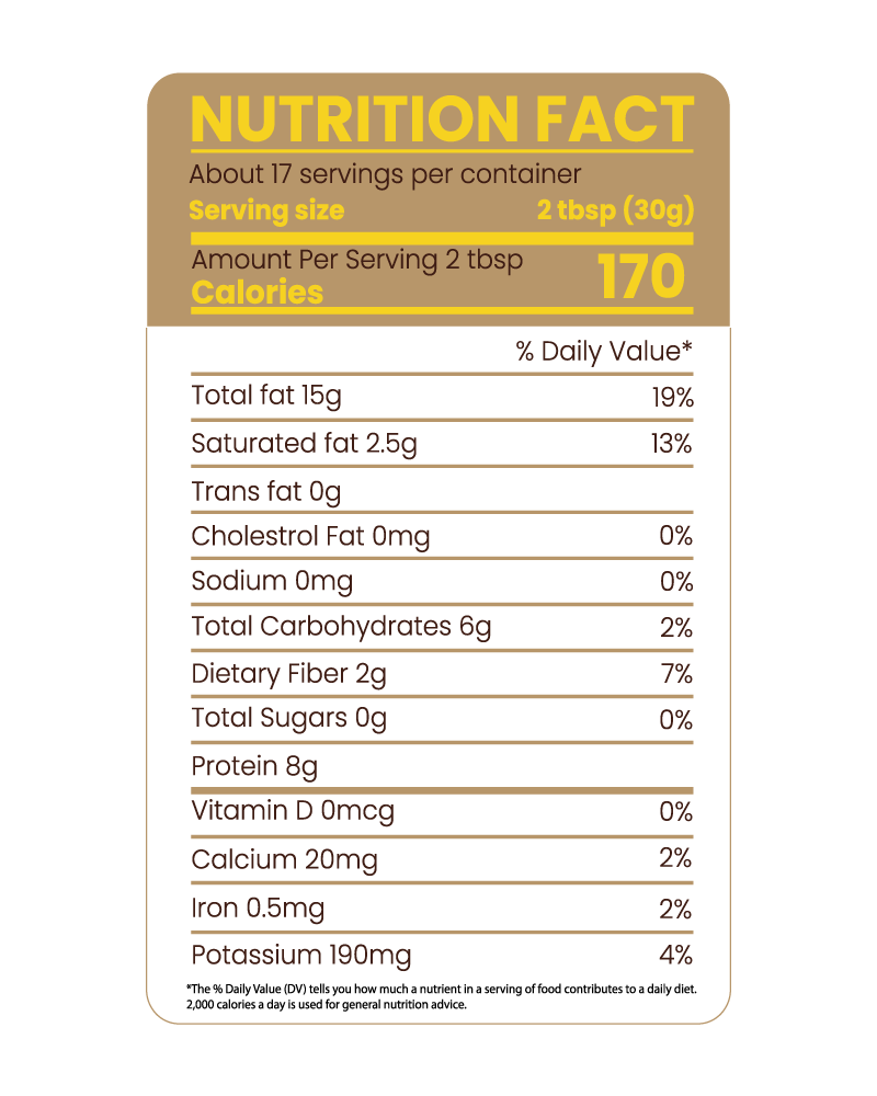 Unsweetened Natural Peanut Butter