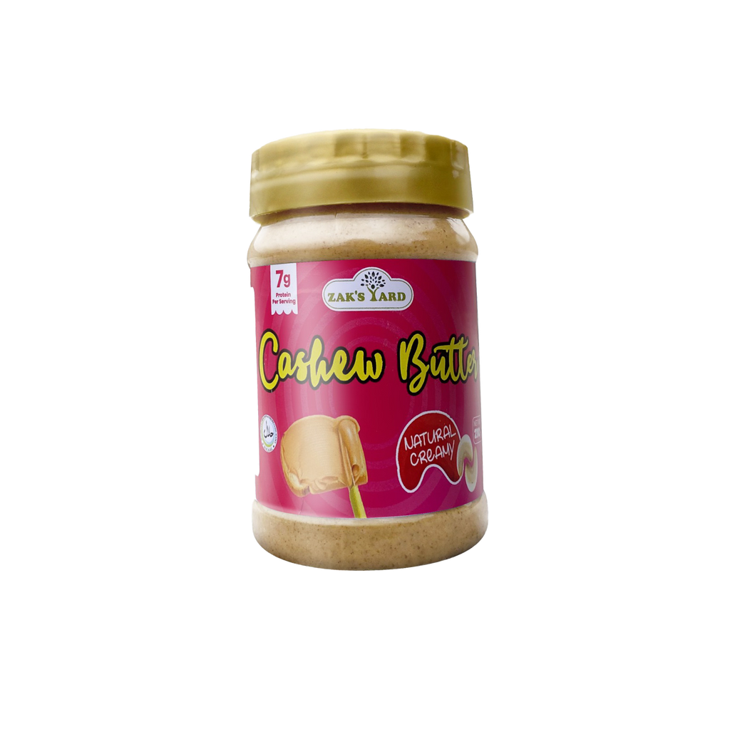 100% Organic Natural Creamy Cashew Butter