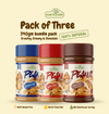Zak's Yard Special Bundle - Pack of 3 (340g Each) Creamy, Crunchy & Chocolate Peanut Butter | Free Delivery