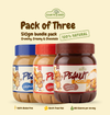 Zak's Yard Special Bundle - Pack of 3 (510g Each) Creamy, Crunchy & Chocolate Peanut Butter | Family Pack, Free Delivery